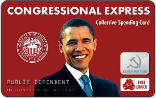 Congressional Express Card, never visit Washington without it. Image of Congressional Express Card, never visit Washington without it.