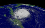 Hurricane Frances in this NOAA image. Image of Hurricane Frances in this NOAA image.