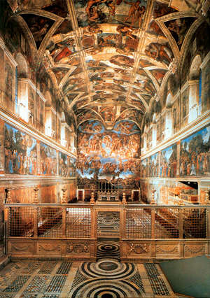 Take A Virtual Tour Of The 500 Yr Old Sistine Chapel Here