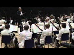 Film composer John Williams conducts his music to 'Star Wars' with a full symphony orchestra. Film composer John Williams conducts his music to 'Star Wars' with a full symphony orchestra.