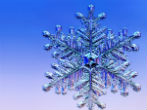 This mature snowflake passed through several cycles of refreezing, giving it its complex pattern. Image of This mature snowflake passed through several cycles of refreezing, giving it its complex pattern.