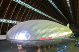 The completed airship has already begun initial testing. Image of The completed airship has already begun initial testing.