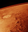A crater may hold the final answer to if there is, or was ever, life on Mars. Image of A crater may hold the final answer to if there is, or was ever, life on Mars.