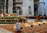 Pope ordaining Bishop Image of Pope ordaining Bishop
