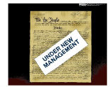 The infamous Obama approach to the Constitution. Image of The infamous Obama approach to the Constitution.
