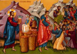 A contemporary rendering of the hungry crowd Image of A contemporary rendering of the hungry crowd