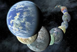 There may be a virtually infinite number of worlds awaiting our discovery, each with its own chance of harboring life. Image of There may be a virtually infinite number of worlds awaiting our discovery, each with its own chance of harboring life.