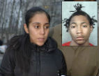 Ronell Wilson with Nancy Gonzales, the guard who has his baby. Image of Ronell Wilson with Nancy Gonzales, the guard who has his baby.
