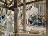 They picked up stones to throw at Him Image of They picked up stones to throw at Him