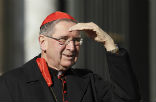 Cardinal Mahony blogged yesterday about how the Holy Spirit moved him to vote. Image of Cardinal Mahony blogged yesterday about how the Holy Spirit moved him to vote.