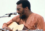 Richie Havens was originally slated to be the fifth act on the first day of Woodstock in August of 1969. Havens and two members of his band were pressed into service when the original opening acts were stuck in traffic. Image of Richie Havens was originally slated to be the fifth act on the first day of Woodstock in August of 1969. Havens and two members of his band were pressed into service when the original opening acts were stuck in traffic.