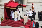 Pope Francis conferring Confirmation. Credit: Stephen Driscoll, CNA Image of Pope Francis conferring Confirmation. Credit: Stephen Driscoll, CNA