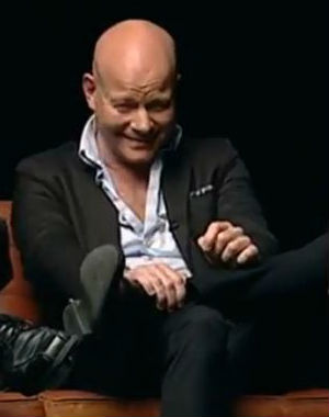 'Blachman,' named after its host Thomas Blachman (pictured) is a Danish chat show that features the host and another male guest critiquing the naked bodies of women. 'Blachman,' named after its host Thomas Blachman (pictured) is a Danish chat show that features the host and another male guest critiquing the naked bodies of women.