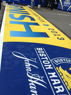 Some 5,600 runners will get a second chance to finish their race next year. Some 5,600 runners will get a second chance to finish their race next year.
