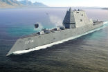 The Zumwalt class looks different from any other ship you may have seen. Image of The Zumwalt class looks different from any other ship you may have seen.