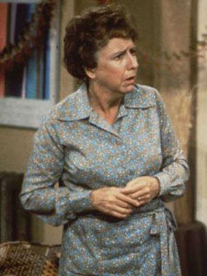 Dotty but delightful, Jean Stapleton as Edith Bunker smoothed out her husband Archie's rough edges on the classic situation comedy 'All in the Family.' Dotty but delightful, Jean Stapleton as Edith Bunker smoothed out her husband Archie's rough edges on the classic situation comedy 'All in the Family.'