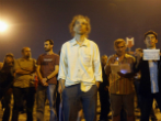 Erdem Gunduz started a movement on Monday, just by standing still. Thousands have now joined him across Turkey. Image of Erdem Gunduz started a movement on Monday, just by standing still. Thousands have now joined him across Turkey.
