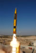 An Arrow interceptor being tested. Image of An Arrow interceptor being tested.