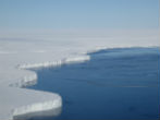 Antarctic ice is thinning, leading many to suggest that we're returning to Pliocene-era conditions. Image of Antarctic ice is thinning, leading many to suggest that we're returning to Pliocene-era conditions.