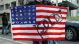 I love my country, but not its sale to the highest bidders. Image of I love my country, but not its sale to the highest bidders.