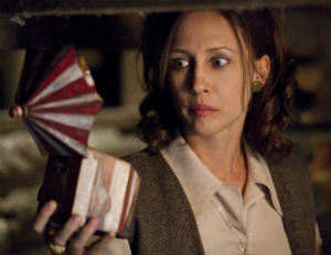 While rated 'R,' 'The Conjuring' has no sex, nudity, very little profanity and only supernatural violence. While rated 'R,' 'The Conjuring' has no sex, nudity, very little profanity and only supernatural violence.