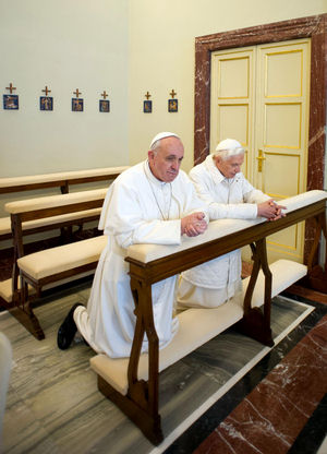 Pope Francis & Pope Emeritus Benedict Pope Francis & Pope Emeritus Benedict