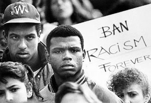 racism blacks against racist america end 1980 decide catholic bascom rally race when hill because uw social its madison students