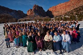A polygamous family in the West Image of A polygamous family in the West