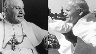 John XXIII and John Paul II Image of John XXIII and John Paul II