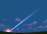 Comet ISON as it may appear in late November. Image of Comet ISON as it may appear in late November.