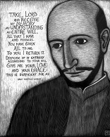Today, we remember the founder of the Company or Society of Jesus (Jesuits), Ignatius of Loyola. He is the patron saint of soldiers and of retreatants. There is a connection. He was a soldier and the Spiritual Exercise which he left us have been used for hundreds of years to help men and women like us encounter Jesus Christ, on retreats, and in our daily lives. The disciplines they promote can help us to grow in holiness of life, no matter what our state in life, and equip us for service in the Army of the King, Jesus Christ.
Image of Today, we remember the founder of the Company or Society of Jesus (Jesuits), Ignatius of Loyola. He is the patron saint of soldiers and of retreatants. There is a connection. He was a soldier and the Spiritual Exercise which he left us have been used for hundreds of years to help men and women like us encounter Jesus Christ, on retreats, and in our daily lives. The disciplines they promote can help us to grow in holiness of life, no matter what our state in life, and equip us for service in the Army of the King, Jesus Christ.