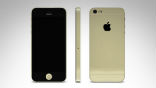 The iPhone 5S is rumored to come out in a new gold color scheme. Image of The iPhone 5S is rumored to come out in a new gold color scheme.