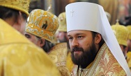 Metropolitan Hilarion, head of the Department for External Relations of the Moscow Patriarchate, condemns threats of NATO intervention without a UN mandate. More victims will be Image of Metropolitan Hilarion, head of the Department for External Relations of the Moscow Patriarchate, condemns threats of NATO intervention without a UN mandate. More victims will be