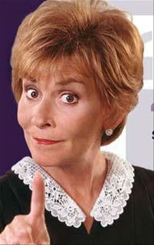 The verdict is in - 'Judge Judy,' aka Judy Sheindlin is by far television's highest paid performer. Sheindlin, known for her sassy asides in court on the show that bears her name is paid a cool $47 million - annually. The verdict is in - 'Judge Judy,' aka Judy Sheindlin is by far television's highest paid performer. Sheindlin, known for her sassy asides in court on the show that bears her name is paid a cool $47 million - annually.