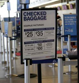 For added fees for checked luggage, early boarding to pillows, travelers know to bring plenty of discretionary cash. For added fees for checked luggage, early boarding to pillows, travelers know to bring plenty of discretionary cash.