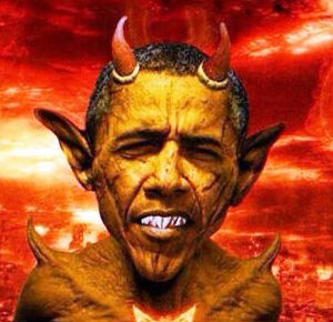 Egyptian media shows Barack Obama as Satan press silent Egyptian media shows Barack Obama as Satan press silent