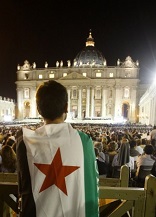 The global day of prayer and fasting brought over one hundred thousand to St Peters square and gathered millions around the globe. It must continue. Image of The global day of prayer and fasting brought over one hundred thousand to St Peters square and gathered millions around the globe. It must continue.