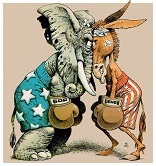 Both major political parties in the United States are morally incoherent Image of Both major political parties in the United States are morally incoherent