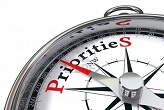 Set and keep proper priorities. Image of Set and keep proper priorities.