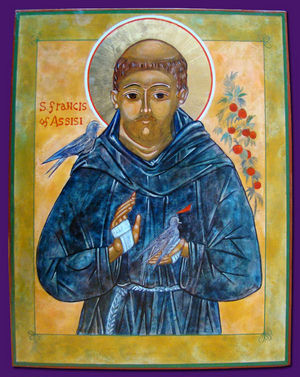 The Crucified Christ is embraced by St. Francis with a self emptying love so passionate and consuming that he becomes the One whom he desires. Through grace he also experiences transformed human desires and cultivates the spiritualized senses of the hierarchic man. As his response to God unfolds, Francis ultimately offered Himself with and in Christ for the world. This is the fullness of the meaning of crucified and cruciform love. The Crucified Christ is embraced by St. Francis with a self emptying love so passionate and consuming that he becomes the One whom he desires. Through grace he also experiences transformed human desires and cultivates the spiritualized senses of the hierarchic man. As his response to God unfolds, Francis ultimately offered Himself with and in Christ for the world. This is the fullness of the meaning of crucified and cruciform love.
