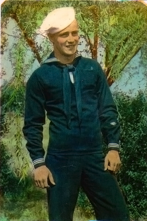 My Pops, a Navy radioman on Byrd's flagship during WWII. My Pops, a Navy radioman on Byrd's flagship during WWII.