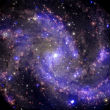 The Fireworks Galaxy, one of the eight images released by NASA this week. Image of The Fireworks Galaxy, one of the eight images released by NASA this week.