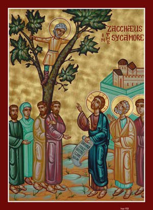 The invitation of this story is to climb that Sycamore Tree; to find the place that will make it possible for us to see Jesus, unimpeded, so as to hear Him call our name. He still comes to seek and to save what is lost. He still comes to the homes of all who open their hearts wide to his presence and are willing to live lives bathed in the light of His refining fire. The invitation of this story is to climb that Sycamore Tree; to find the place that will make it possible for us to see Jesus, unimpeded, so as to hear Him call our name. He still comes to seek and to save what is lost. He still comes to the homes of all who open their hearts wide to his presence and are willing to live lives bathed in the light of His refining fire.