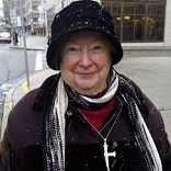 Eleanor McCullen, a mother and grandmother who goes to abortion clinics and peacefully seeks to help the mothers and the fathers understand the truth concerning what happens in every abortion. She also gives out knitted stocking caps filled with educational information on alternatives to abortion. Image of Eleanor McCullen, a mother and grandmother who goes to abortion clinics and peacefully seeks to help the mothers and the fathers understand the truth concerning what happens in every abortion. She also gives out knitted stocking caps filled with educational information on alternatives to abortion.