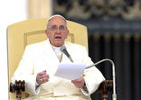 Pope Francis is preaching to all Catholics around the world, asking them to be the ones to end world hunger. Image of Pope Francis is preaching to all Catholics around the world, asking them to be the ones to end world hunger.