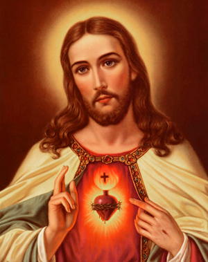 The Sacred Heart of Jesus. The Sacred Heart of Jesus.