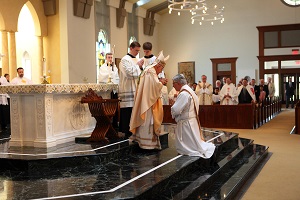 The historic ordination of Fr Randy Sly, former Archbishop of the Charismatic Episcopal Church, to the Catholic priesthood The historic ordination of Fr Randy Sly, former Archbishop of the Charismatic Episcopal Church, to the Catholic priesthood