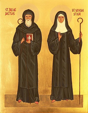 Benedict and Scholastica, brother and sister in both the natural and the supernatural order, invite us to learn the way of prayer. Benedict and Scholastica, brother and sister in both the natural and the supernatural order, invite us to learn the way of prayer.