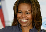 It won't be the first time Ms. Obama and Poehler have met. Both appeared at Mrs. Obama's campaign last month when she appeared at a Let's Move event in Miami. Image of It won't be the first time Ms. Obama and Poehler have met. Both appeared at Mrs. Obama's campaign last month when she appeared at a Let's Move event in Miami.