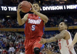 Dayton upset Syracuse on March 22, in a close run 55-53 game. Image of Dayton upset Syracuse on March 22, in a close run 55-53 game.